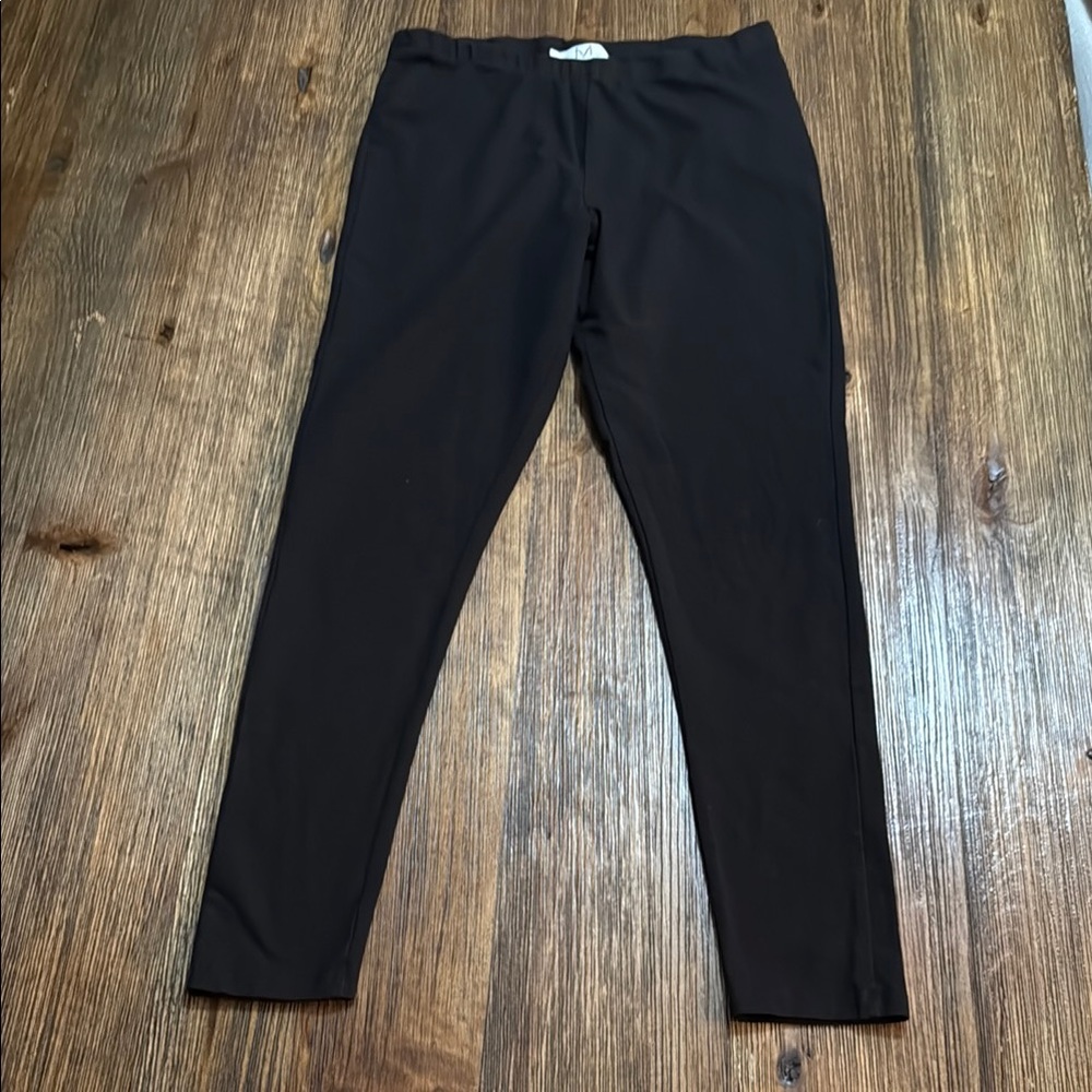 Womens  Black leggings - Picture 2 of 5